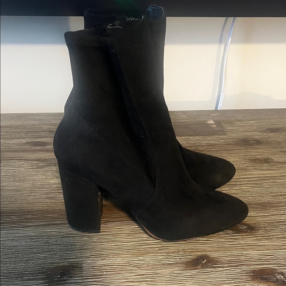Aldo Black Heeled Boots